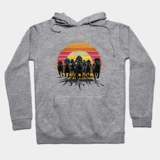 horse racing Hoodie